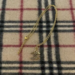 Luxury Upcycled Chanel charm pendant